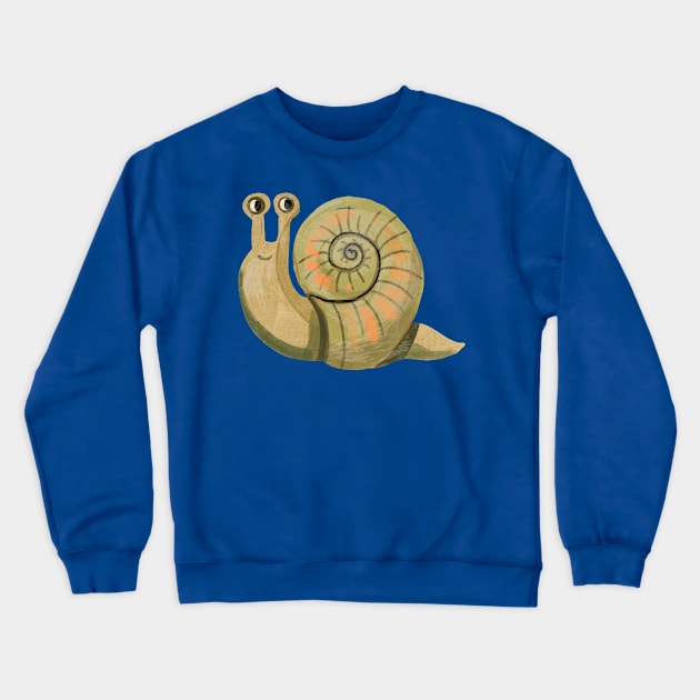 Slimy Snail Crewneck Sweatshirt by Rebelform